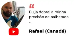 tecnica palhetada para guitarra