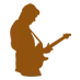 guitarrista aprendendo guitarra